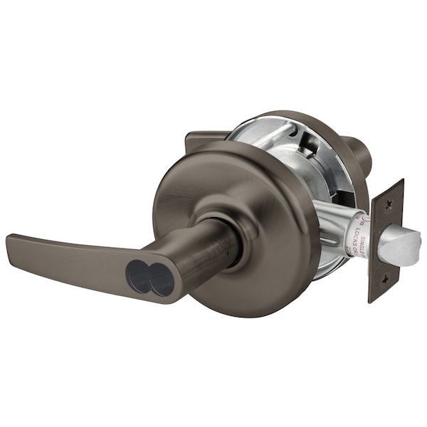 Grade 1 Storeroom/Closet Cylindrical Lock, Armstrong Lever, LFIC Less Core, Oil-Rubbed Bronze Finish